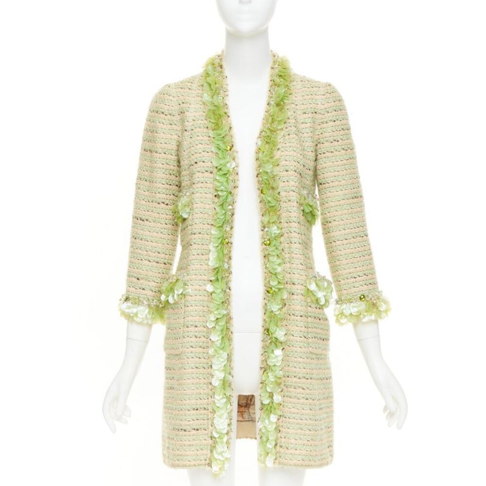 Marc Jacobs Wool Tweed Boucle Coat - Picture 3 of 9